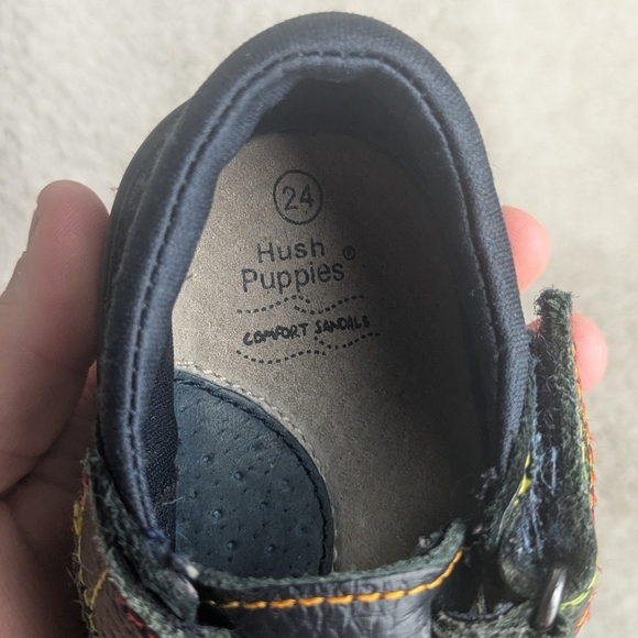 HUSH PUPPIES Coconut Sandal For Kids Size 24 = 7.5 US Perfect Used Condition! - Picture 9 of 10